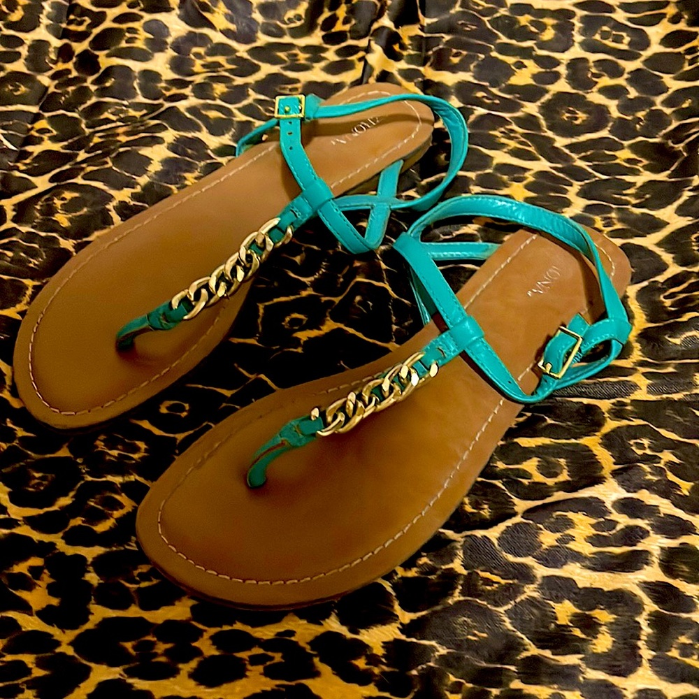Turquoise Sandals